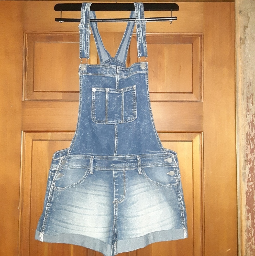 Denim bibs